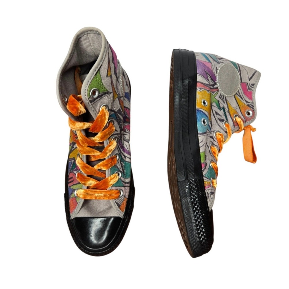 Converse Chuck Taylor All Star Artist Hand Painted Sneakers 8 Custom Dawn Spears